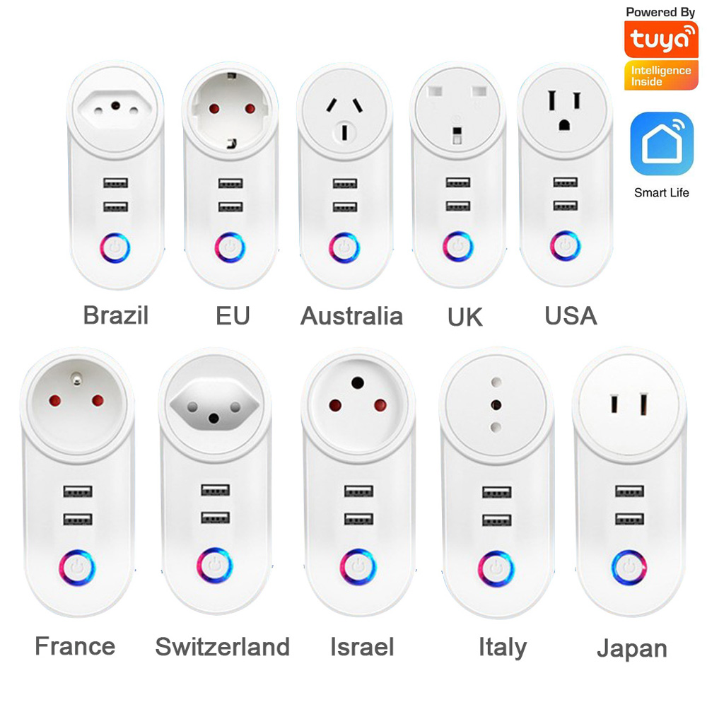 Smart Home Energy Management - 2.4G WIFI Ổ Cắm Điện Có