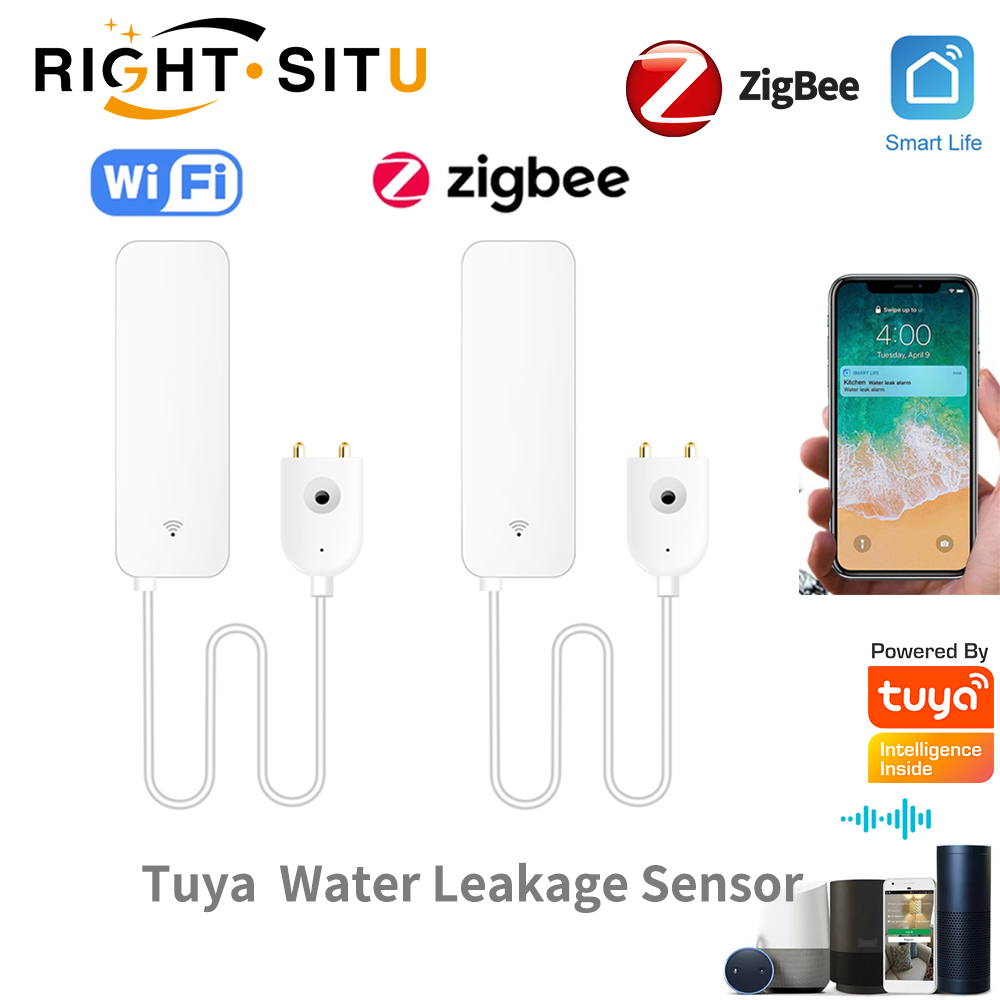 Wifi Water Sensor - Tuya WiFi Nước Rò Rỉ Cảm