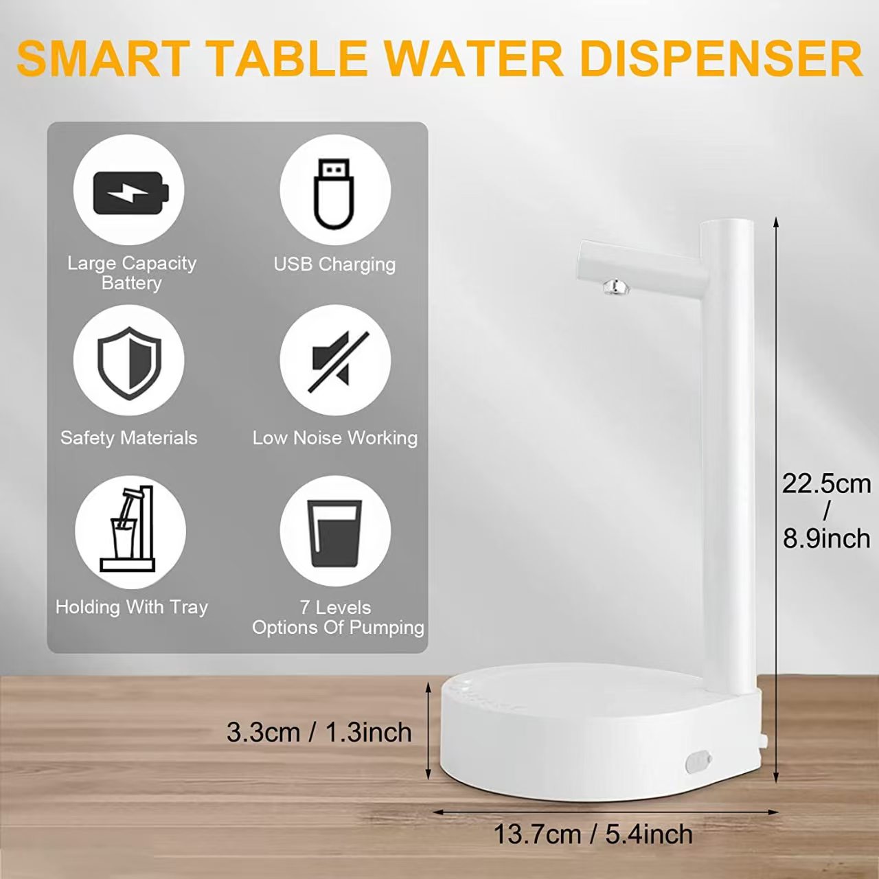 Smart Home Yam Pounder - Popular smart desktop electric water pump
