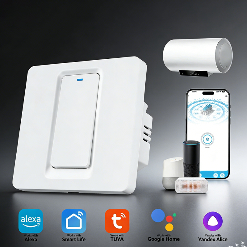 Smart Home Matter - Smart Water Heater Switch/WiFi&Bluetooth Touch Control