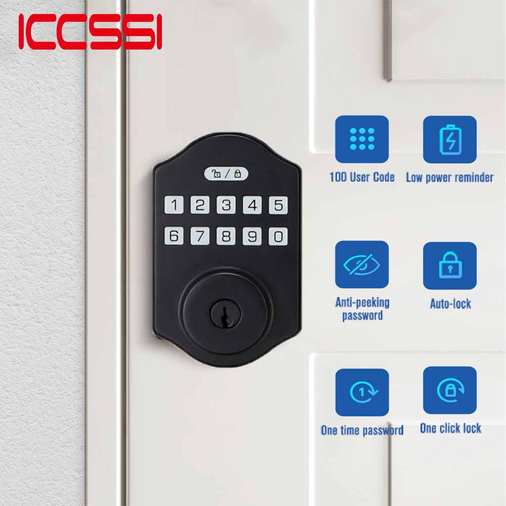 Airbnb Smart Home - ICCSSI Smart Password Lock Tuya Door