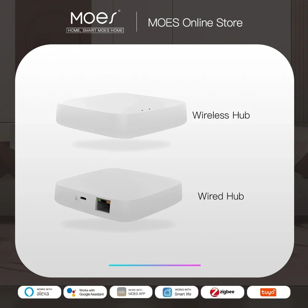 Smart Home Bridge - Tuya ZigBee 3.0 Thông Minh Cửa