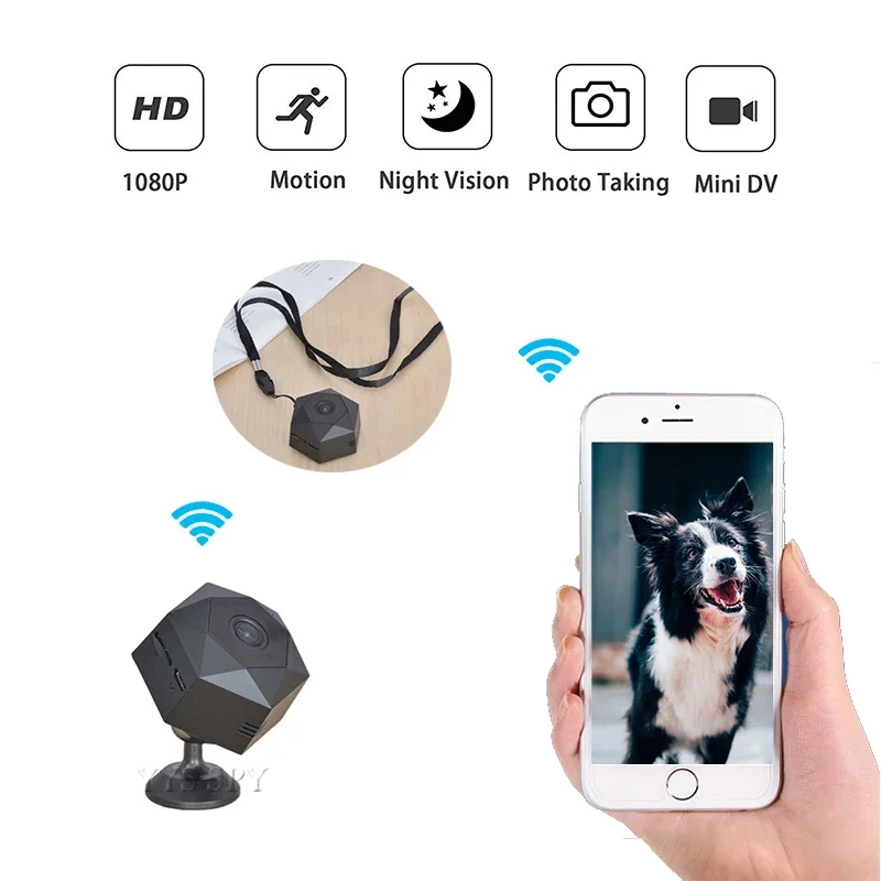 HD 1080P Small Wireless Mini W - đánh giá và giá Smart Home Kamera