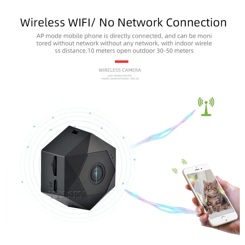 HD 1080P Small Wireless Mini W - đánh giá và giá Smart Home Kamera