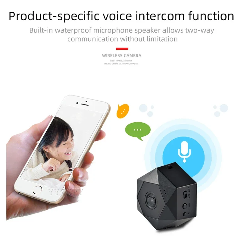 HD 1080P Small Wireless Mini W - đánh giá và giá Smart Home Kamera