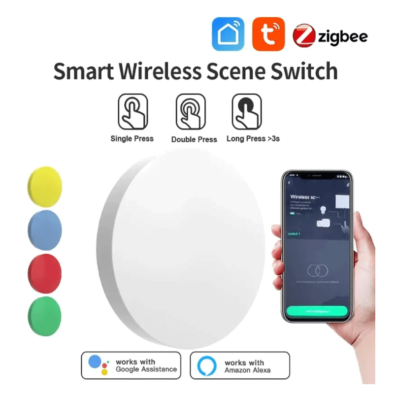 Tuya ZigBee Smart Wireless But - đánh giá và giá Smart Home Tuya