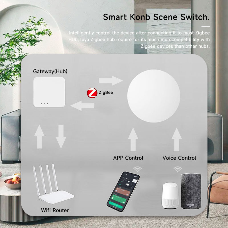 Tuya ZigBee Smart Wireless But - đánh giá và giá Smart Home Tuya