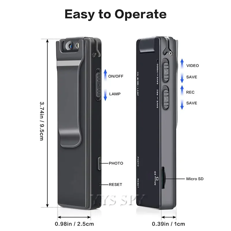 Portable 1080P Mini Camera 6 h - đánh giá và giá Smart Home Kamera