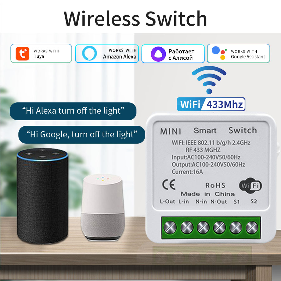 16A 20A WiFi Smart Switch 2-Wa - đánh giá và giá Smart Home Matter