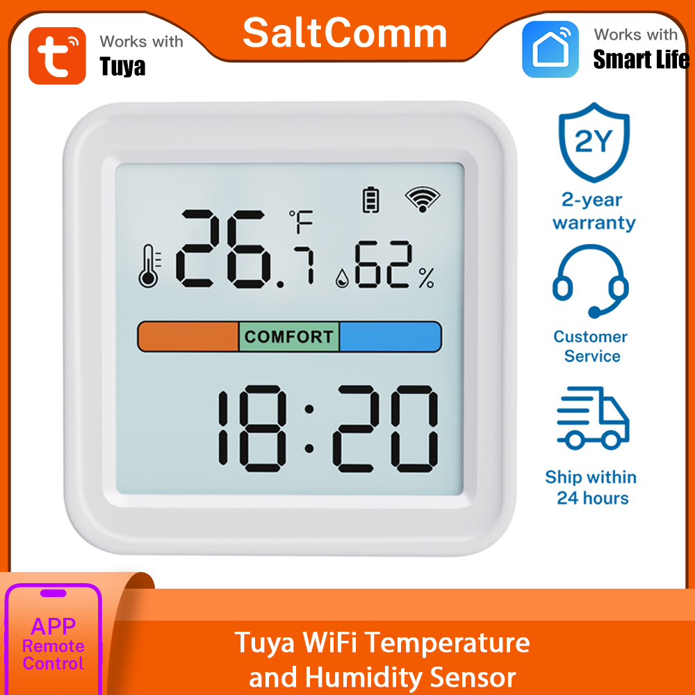 Tuya New WiFi Temperature Humi - đánh giá và giá Smart Home Tuya