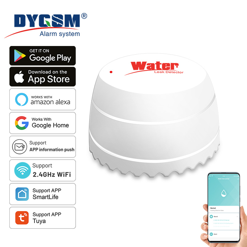 Tuya WiFi Water Leak Detector  - đánh giá và giá Wifi Water Sensor