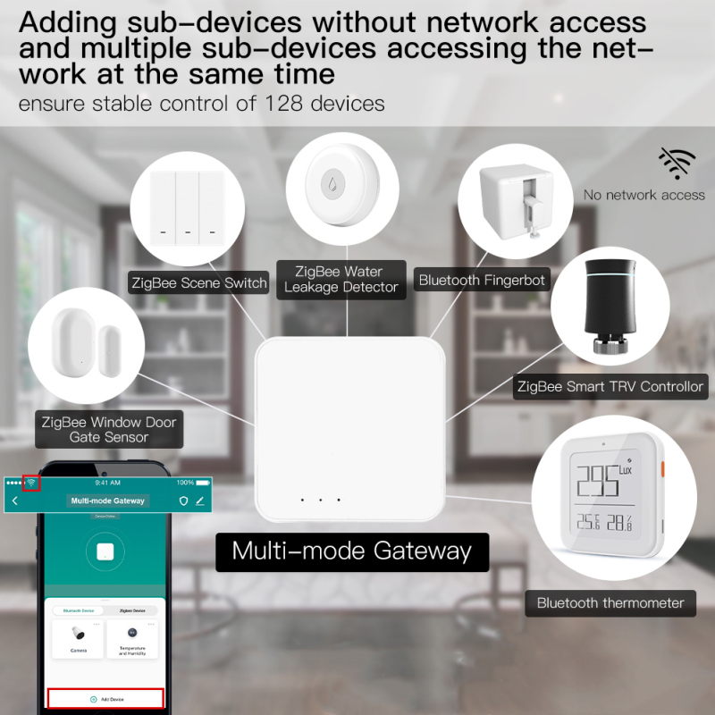 Tuya Thông Minh Cổng Hub Đa Ch - đánh giá và giá Smart Home Bridge
