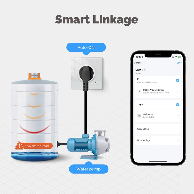 MOES Tuya WiFi/ZigBee Smart Wa - đánh giá và giá Wifi Water Sensor