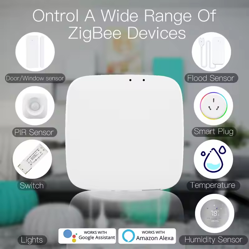 Moes Tuya ZigBee 3.0 Smart Gat - đánh giá và giá Smart Home Bridge