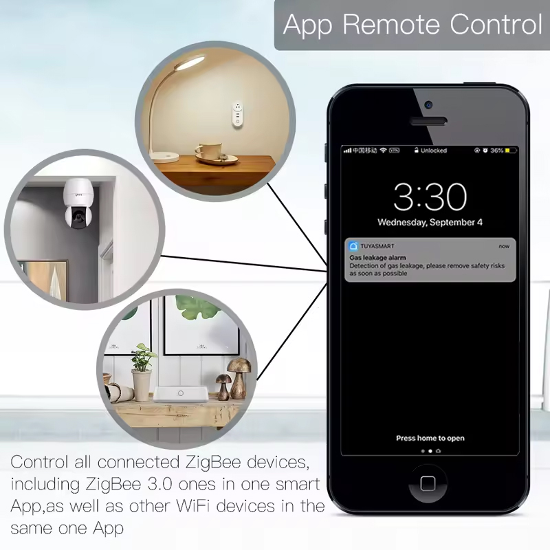 Moes Tuya ZigBee 3.0 Smart Gat - đánh giá và giá Smart Home Bridge