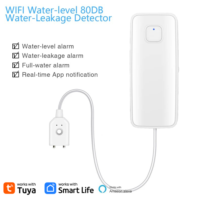 Tuya WiFi Smart Water Leak Sen - đánh giá và giá Wifi Water Sensor