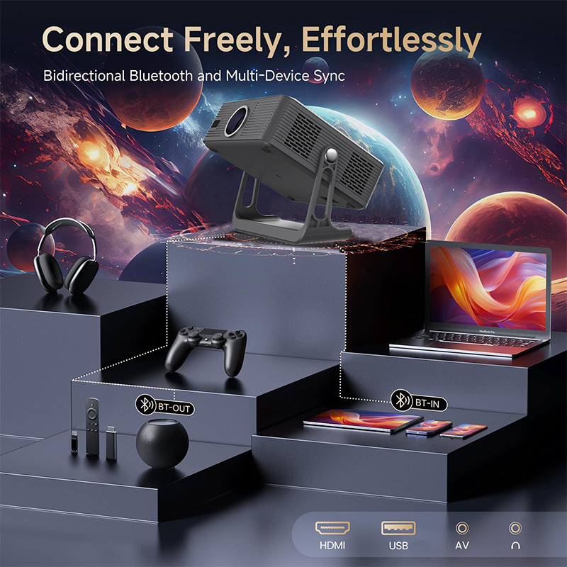Tripsky Smart Projector Wirele - đánh giá và giá Smart Home Theater