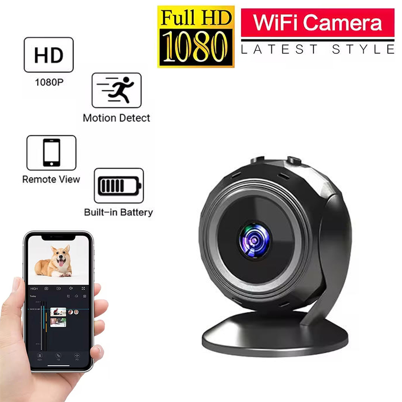 Mini Wifi Camera 360° Rotated  - đánh giá và giá Smart Home Kamera