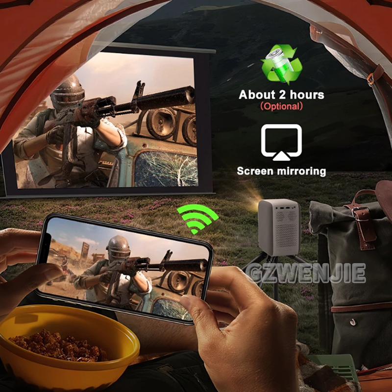 H6 Mini Projector LED 1080P Fu - đánh giá và giá Smart Home Theater