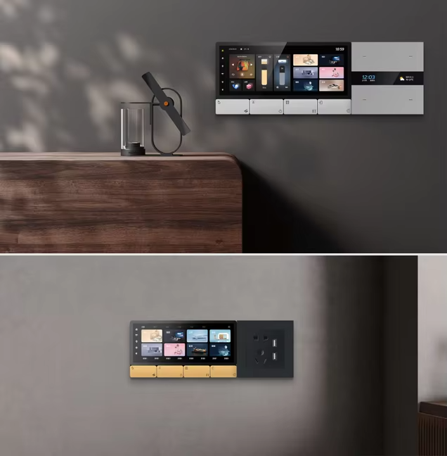 F5 Tuya UK Touch Screen Music  - đánh giá và giá Smart Home Tuya