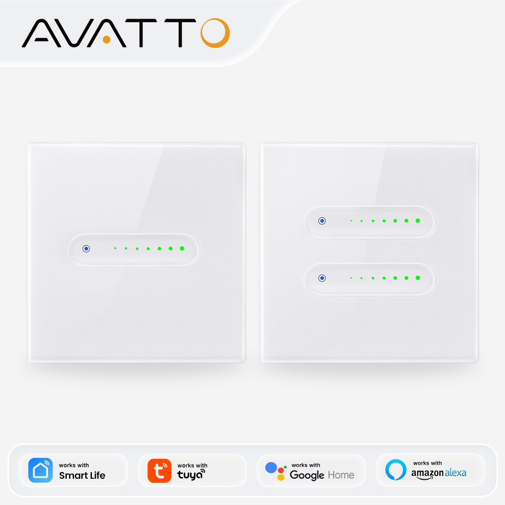 AVATTO WiFi 1/2 Gang Smart Dim - đánh giá và giá Smart Home Tuya