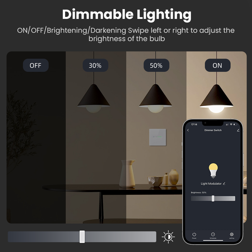 AVATTO WiFi 1/2 Gang Smart Dim - đánh giá và giá Smart Home Tuya