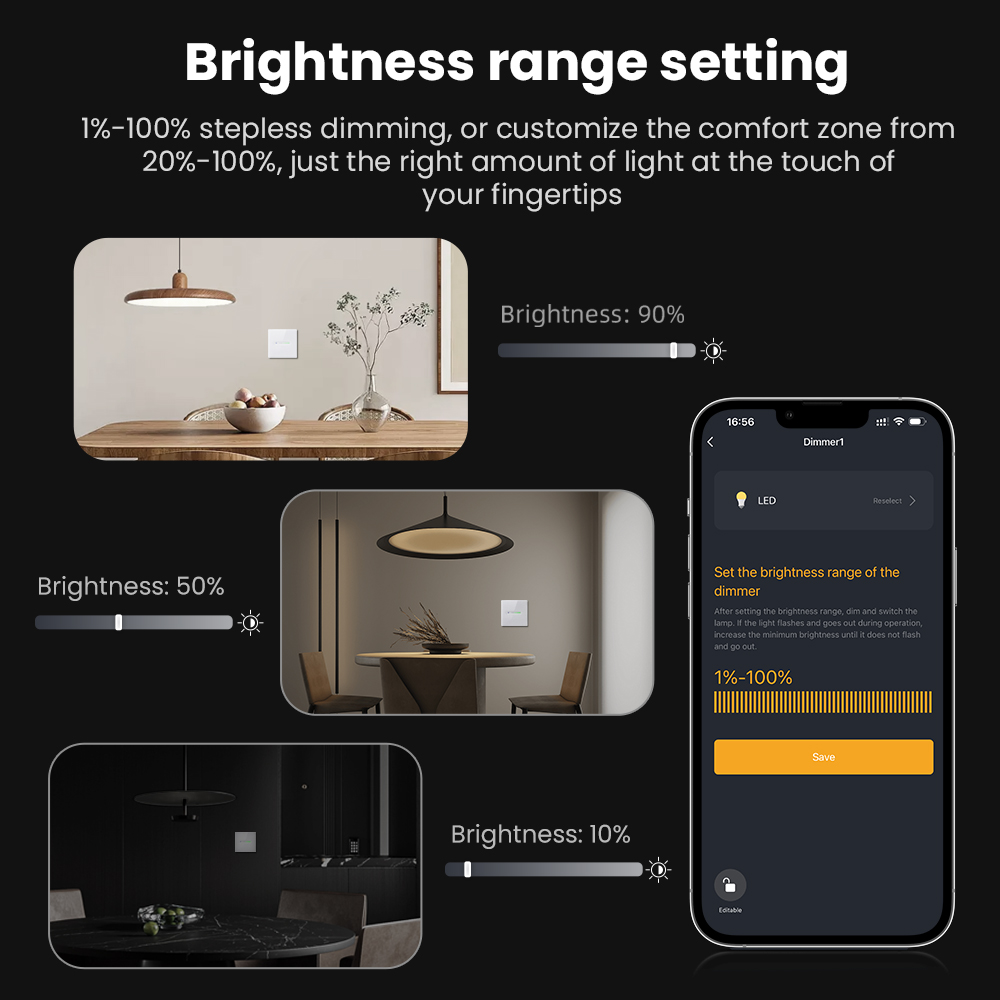 AVATTO WiFi 1/2 Gang Smart Dim - đánh giá và giá Smart Home Tuya