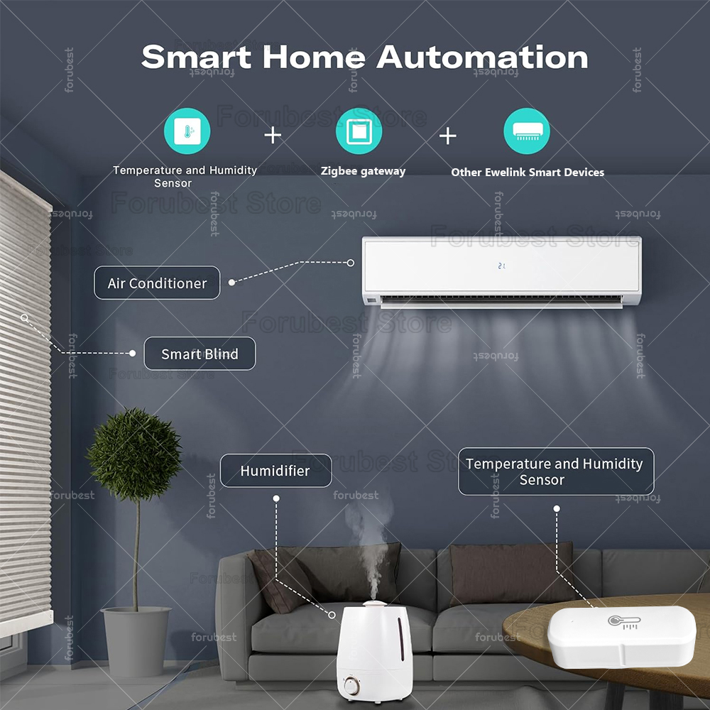 ZigBee Temperature And Humidit - đánh giá và giá Smart Home Bridge