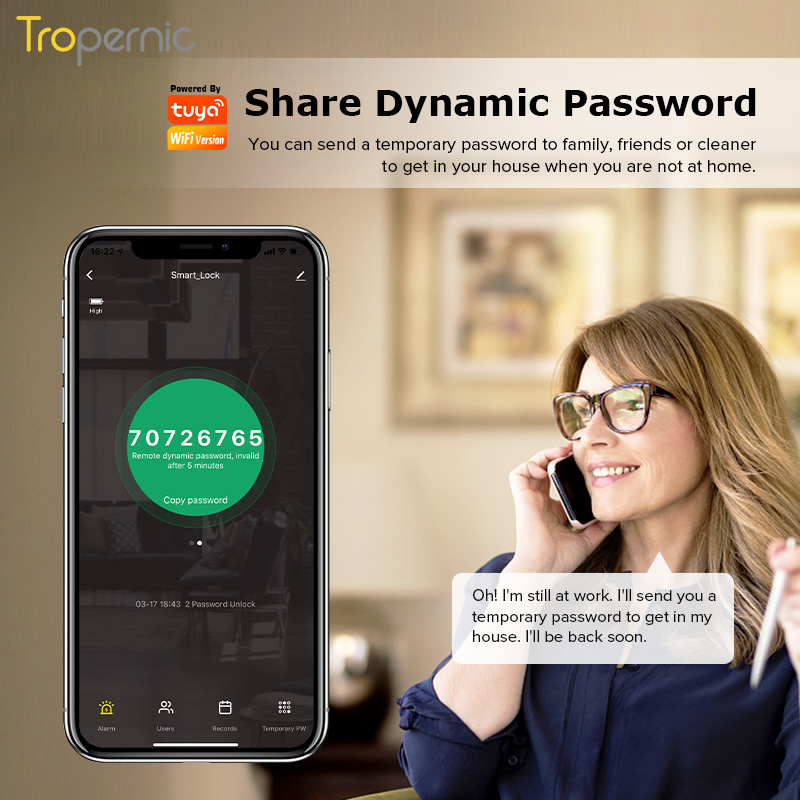 Tuya Zigbee Door Locks Biometr - đánh giá và giá Airbnb Smart Home