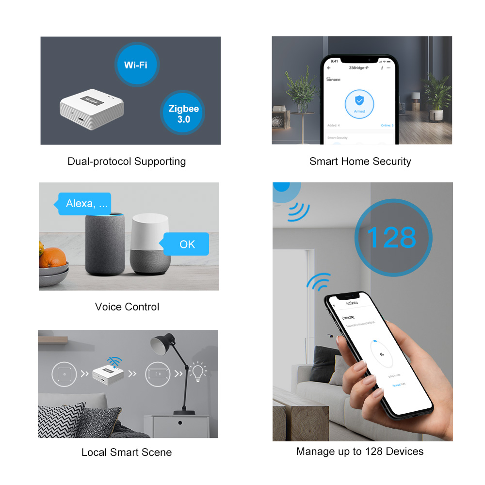 SONOFF ZBBridge Pro Smart Zigb - đánh giá và giá Smart Home Bridge
