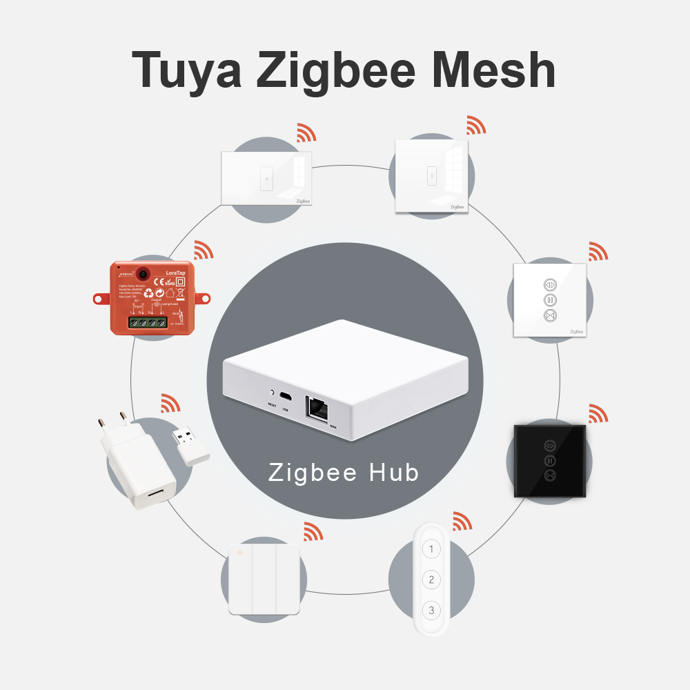 LoraTap Nhà Thông Minh Tuya Zi - đánh giá và giá Smart Home Bridge