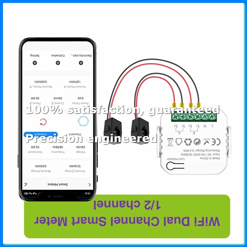 Tuya Wifi Smart Power Meter wi - đánh giá và giá Smart Home Tuya