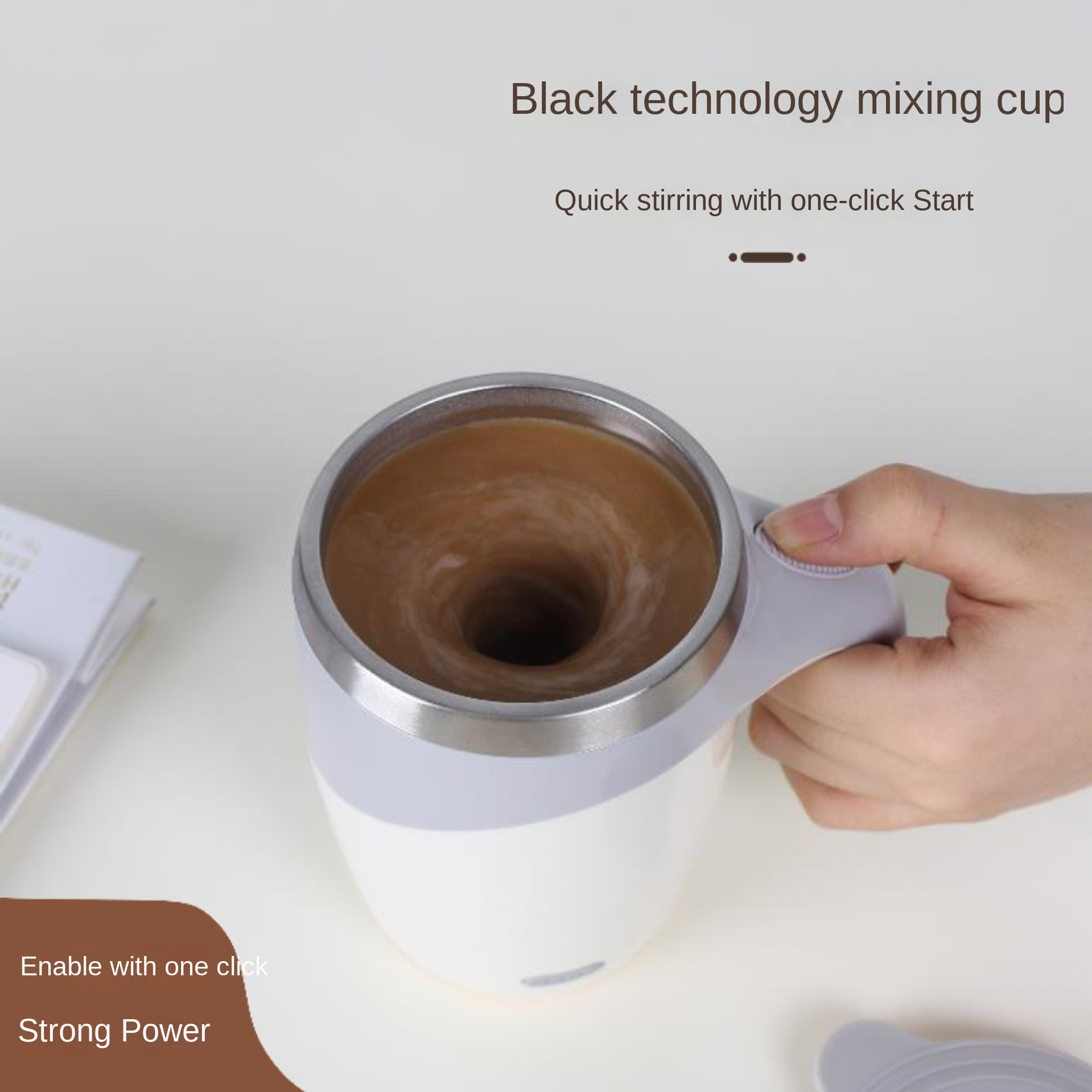 Automatic Self Stirring Mugs S - đánh giá và giá Smart Home Yam Pounder