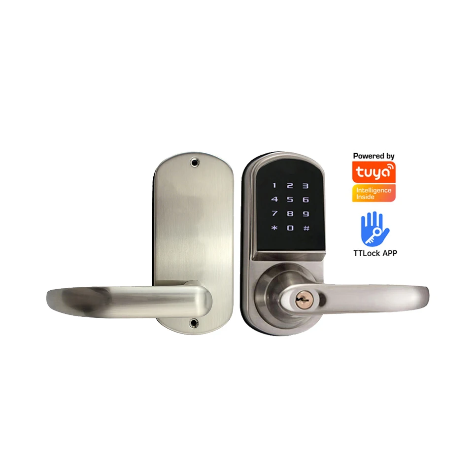Zinc Alloy Smart Door Lock wit - đánh giá và giá Airbnb Smart Home