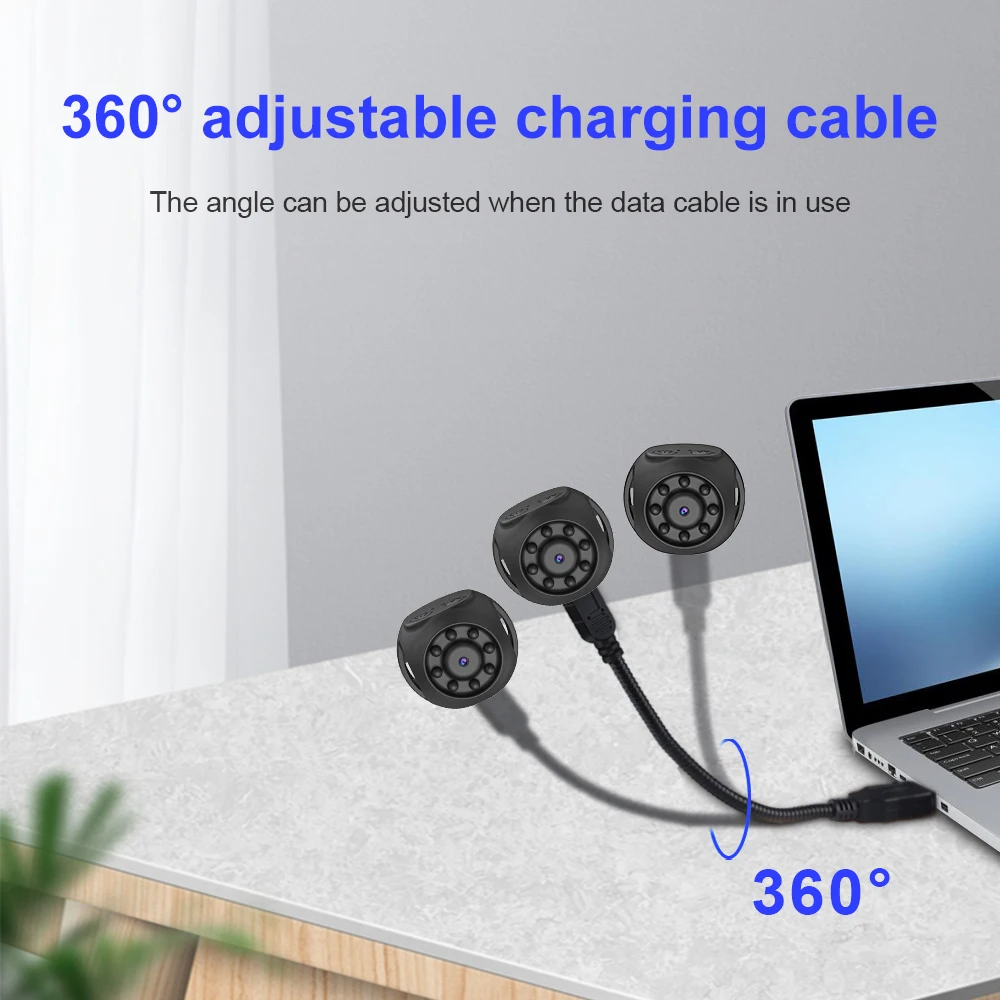 Wifi Mini Camera WK10 Smart Ho - đánh giá và giá Smart Home Kamera