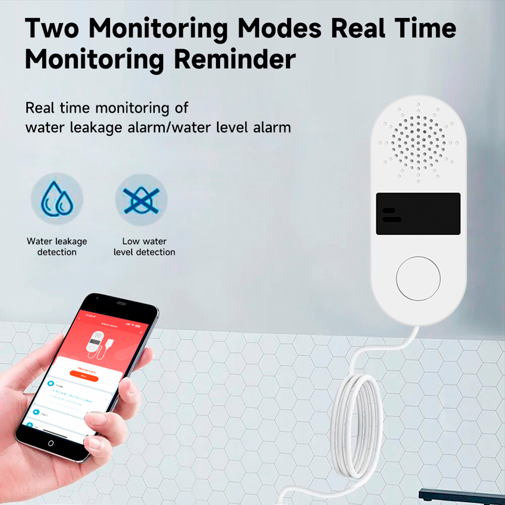 Tuya Wifi Water Leak Detector  - đánh giá và giá Wifi Water Sensor