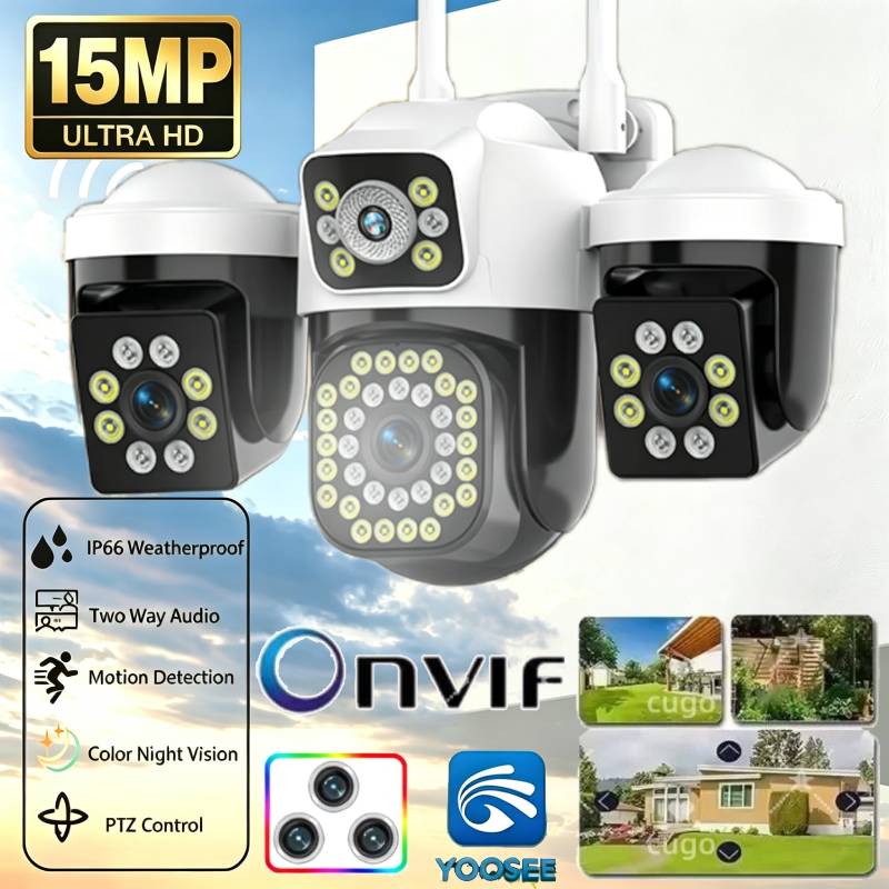 15MP Triple Lenses Triple Scre - đánh giá và giá Smart Home Kamera