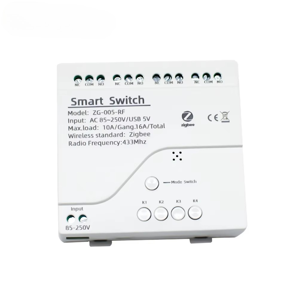 Tuya 4CH Zigbee Switch Relay M - đánh giá và giá Smart Home Tuya