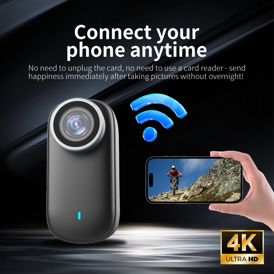 UHD 4K Mini Thumb Camera Actio - đánh giá và giá Smart Home Kamera