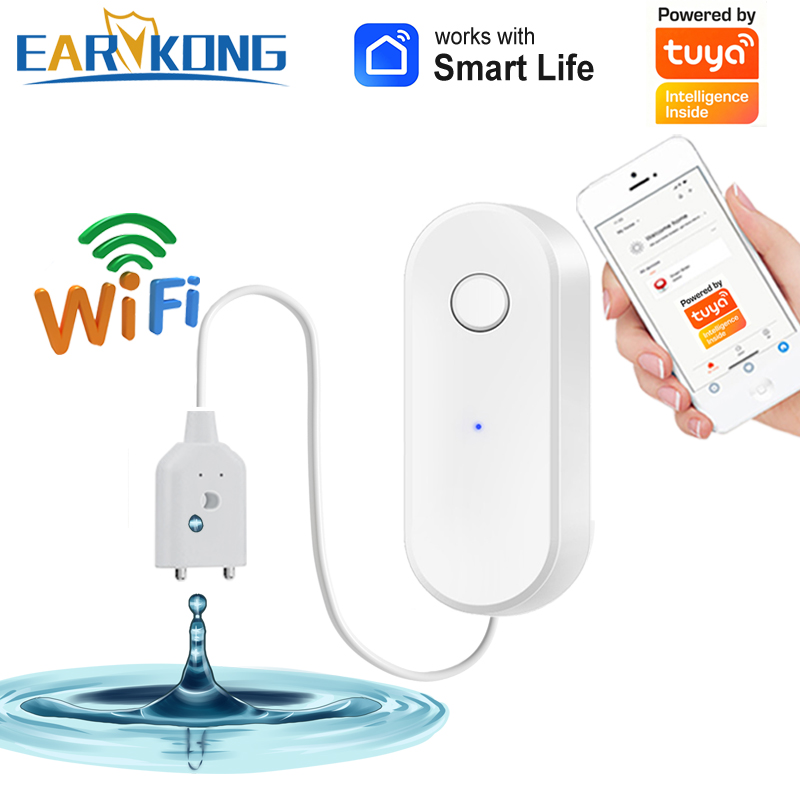 Tuya WiFi Smart Water Leak Sen - đánh giá và giá Wifi Water Sensor