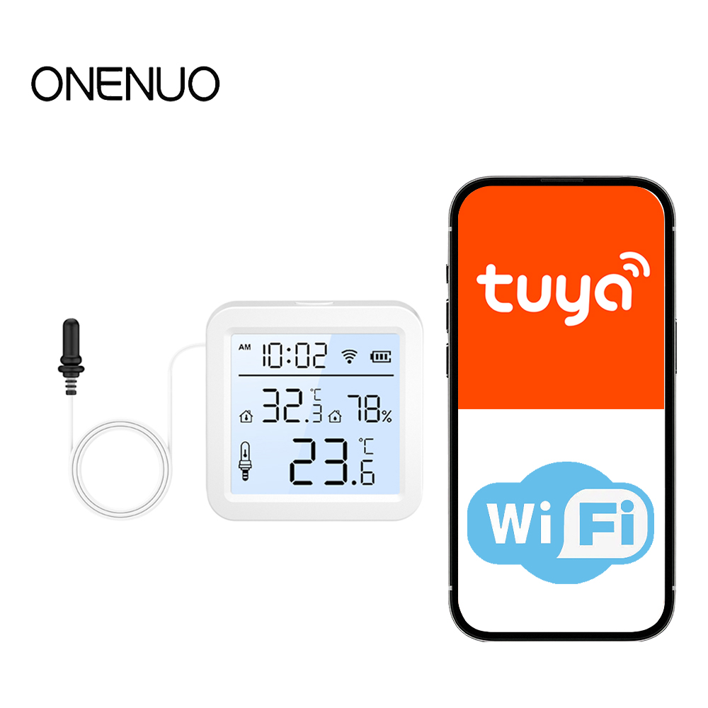 WiFi Humidity Temperature Sens - đánh giá và giá Smart Home Tuya